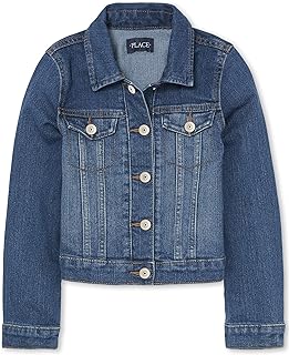 Girls' Basic Denim Jacket