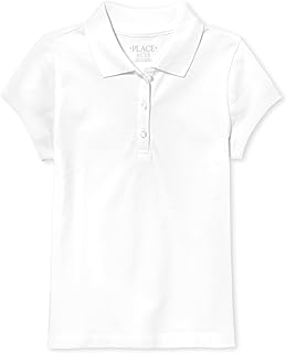 Girls' Uniform Pique Polo