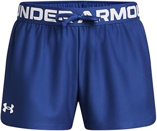 Girls' Play Up Solid Shorts