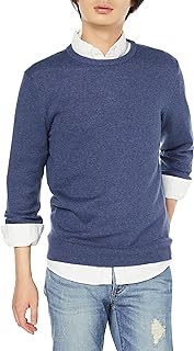 Men's Crewneck Sweater, 100% Cotton, Big & Tall Options Available