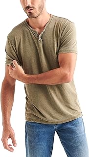Men's Venice Burnout Notch Neck Tee