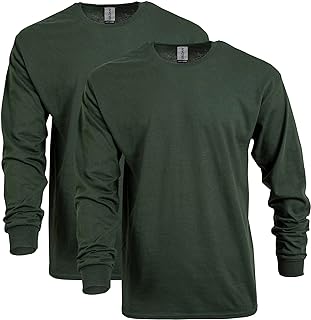 Adult Heavy Cotton Long Sleeve T-Shirt, Style G5400, 2-Pack