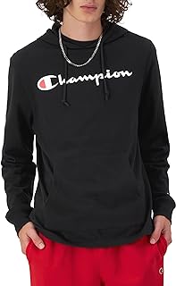 Men's Midweight T-shirt Hoodie, Soft and Comfortable